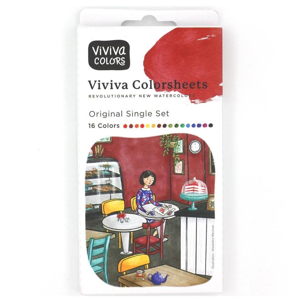Viviva Colorsheets Original Single 16 Colour Set